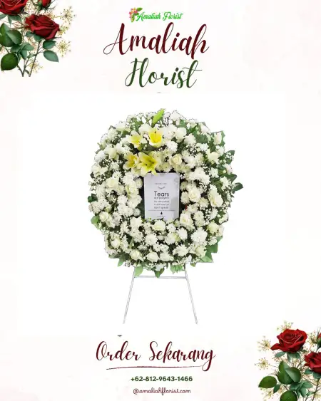Krans Bunga Duka Terangmas